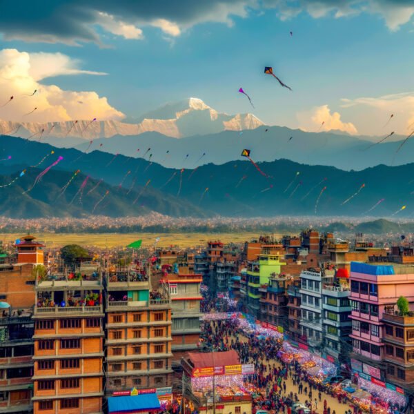 A snapshot from the Dashain Festival in Nepal