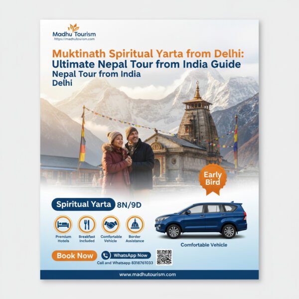 Madhu Tourism: Your Guide to Muktinath Yatra from India Ultimate Nepal Tour from India Guide - Muktinath Spiritual Yatra