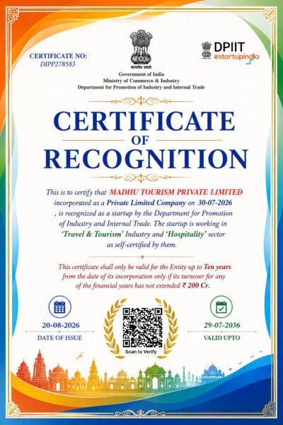 Startup India – DPIIT Recognition